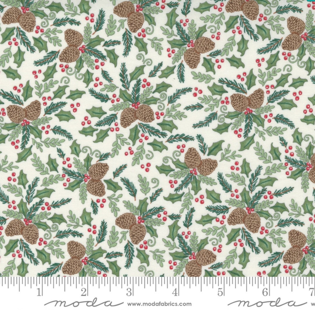 Moda HOME SWEET HOLIDAY Quilt Fabricbythe1/2 Yard by Deb Strain