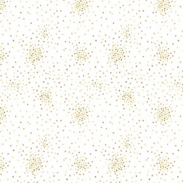RJR Fabrics - Dapple Dots  - Quilt Fabric-by-the-1/2 yard    RJ1705-YW6  Yellow  Dots on White