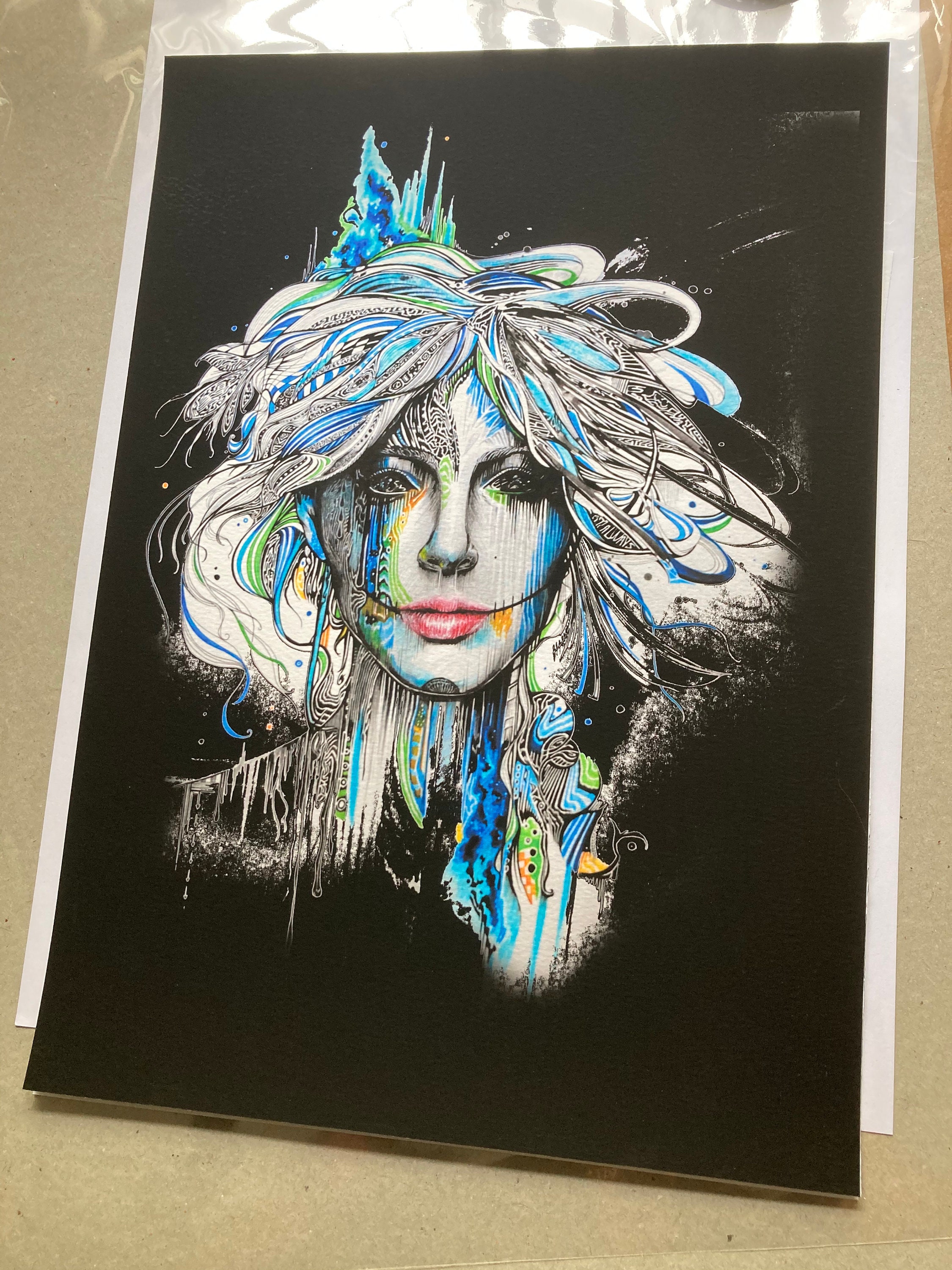 Kyandi Gao - Psychedelic - Wall Art - Decor - Poster - Zen