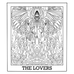 The Lovers - Zodiac - Star Sign - Boho - Tarot - Astrology - Witch - Magic - Tarot Cards - Witchcraft - Poster - Decor - Poster - Art - Gift