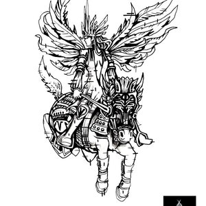 Valkyrie V - Viking - Nordic - Boho - Celtic - Pagan - Vikings - Norse - Gift - Fantasy - Decor - Gifts - Home Decor - Angel - Beautiful