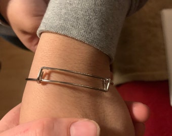 Cute silver bracelet