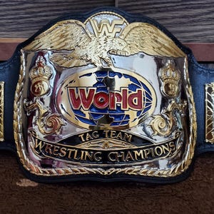 WWF CLASSIC World Tag Team Wrestling Championship Belt
