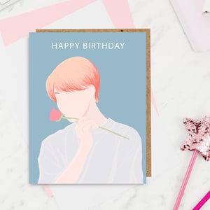 BTS Jimin Card |  Armée, K-Pop, Cadeau, Anniversaire, Jimin, Carte d'anniversaire Bts, Carte Kpop, Carte de voeux K-Pop BTS Dynamite