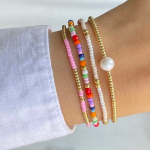 Zomerarmbanden armbandjes armband perfect cadeau cadeau kralenarmbandjes Kralen afbeelding 1