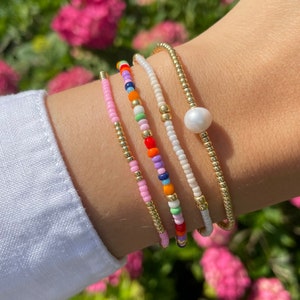 Zomerarmbanden armbandjes armband perfect cadeau cadeau kralenarmbandjes Kralen afbeelding 2