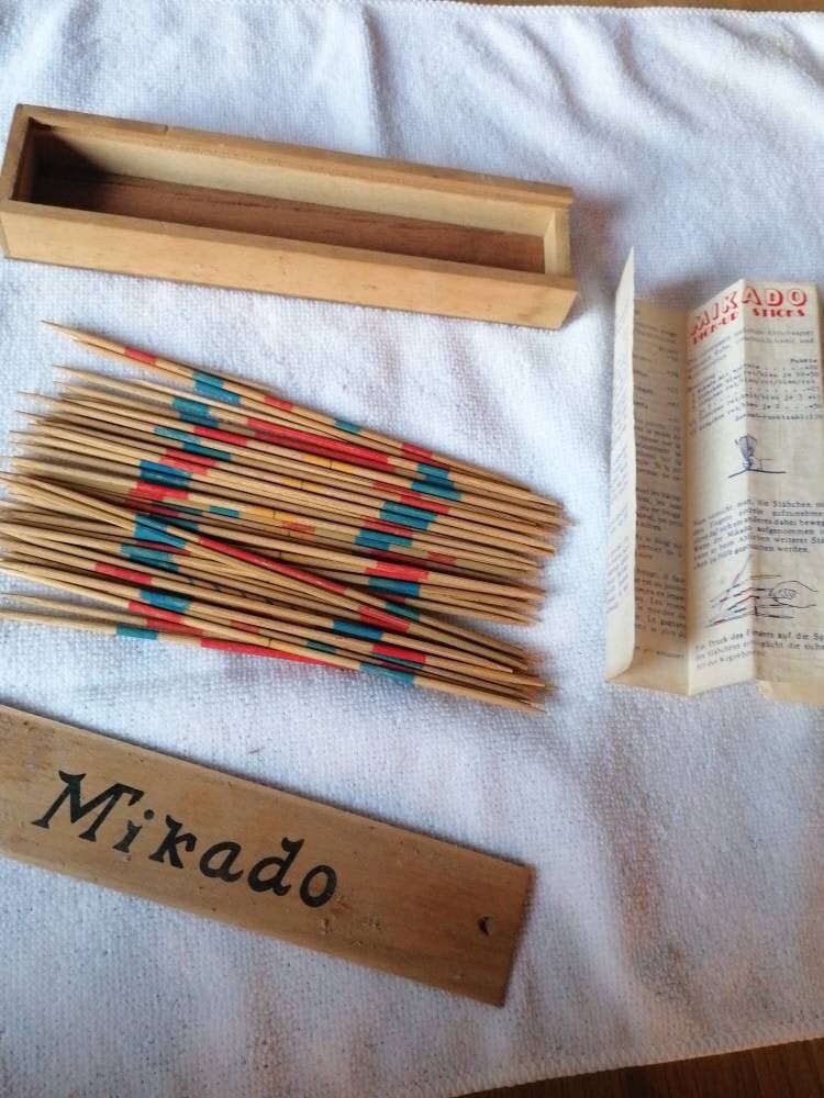Vintage mikado game Etsy