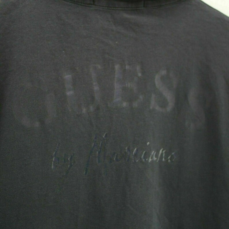 GUESS by Marciano Women/'s Polo Shirt in Dark Blue Size XL Short Sleeve EF5489