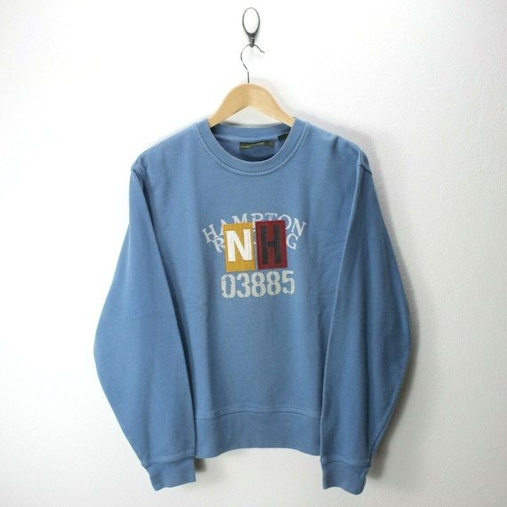 Vintage Timberland Men's Sweater in Blue Size S Sp