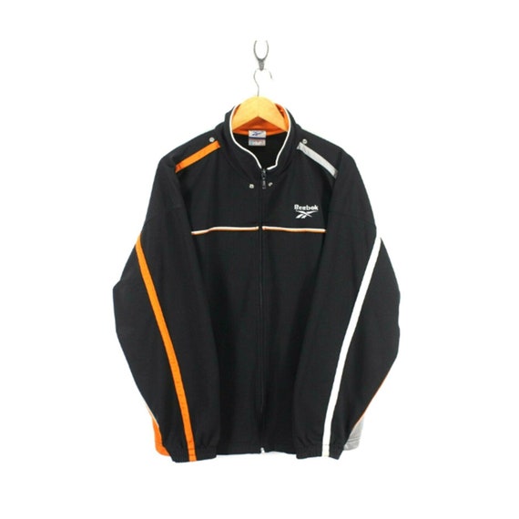 Vintage Reebok Men's Track Jacket Size S Full-Zip