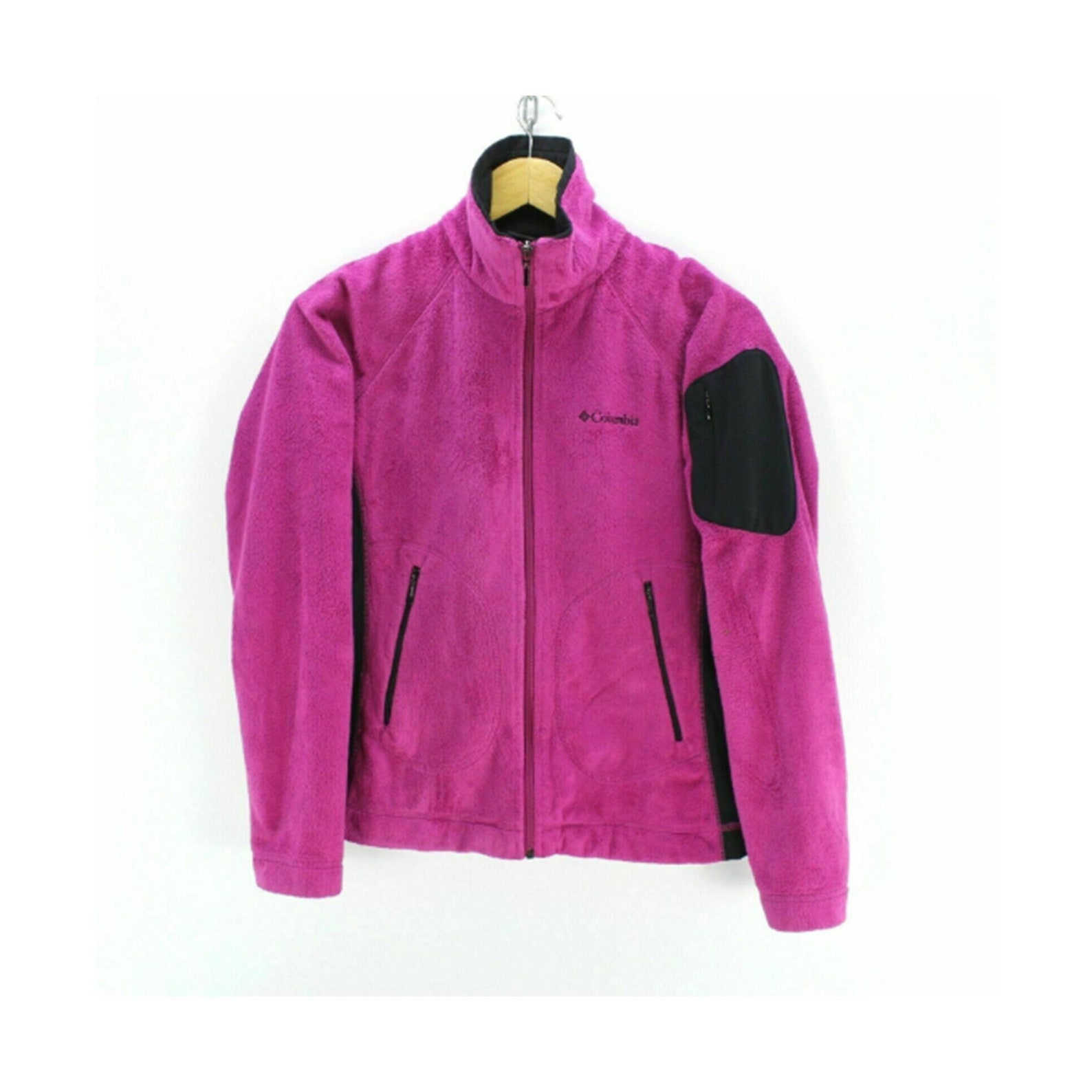 Columbia Women's Fleece Jacket Size S in Purple Full Zip | Etsy