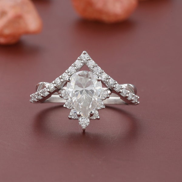 Bridal Ring Set - Etsy