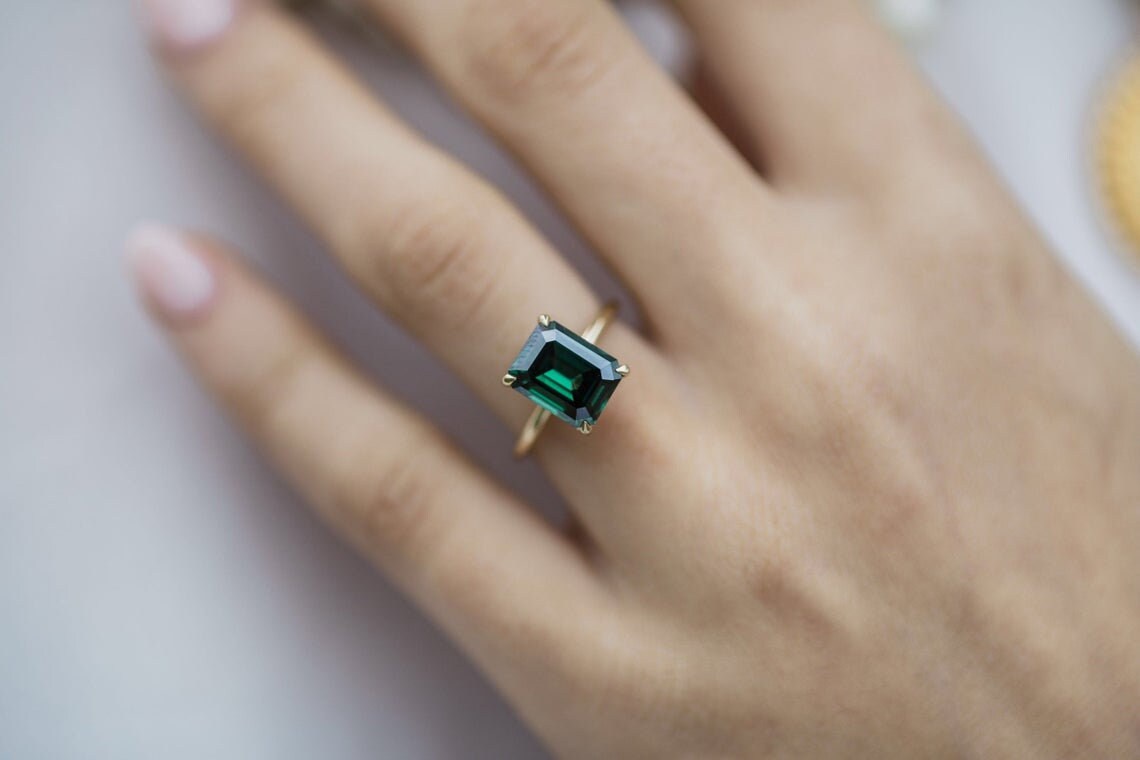 3 carat 2024 emerald ring