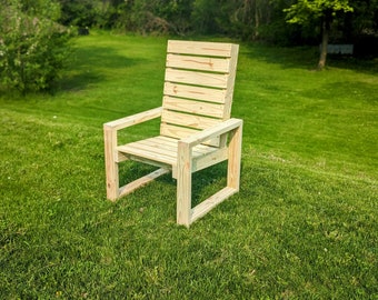 DIY Patio Chair Woodworking Plans