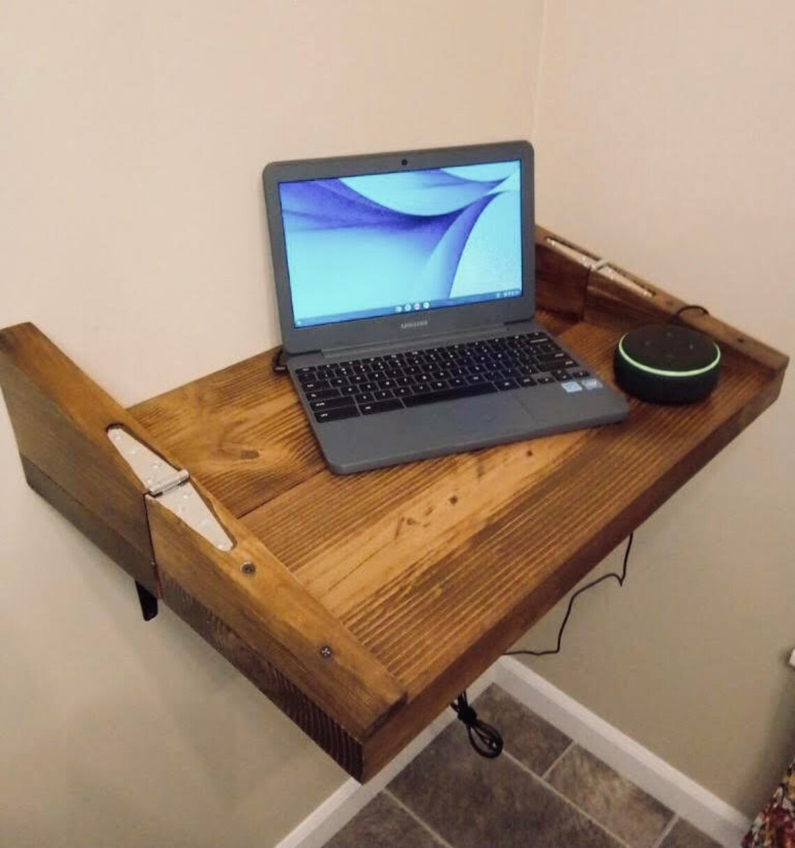 DIY Folding Desk Woodworking Plans Etsy UK