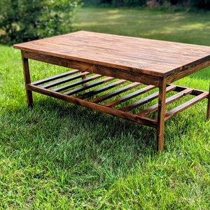 DIY Hidden Building Brick/Coffee Table Woodworking Plans