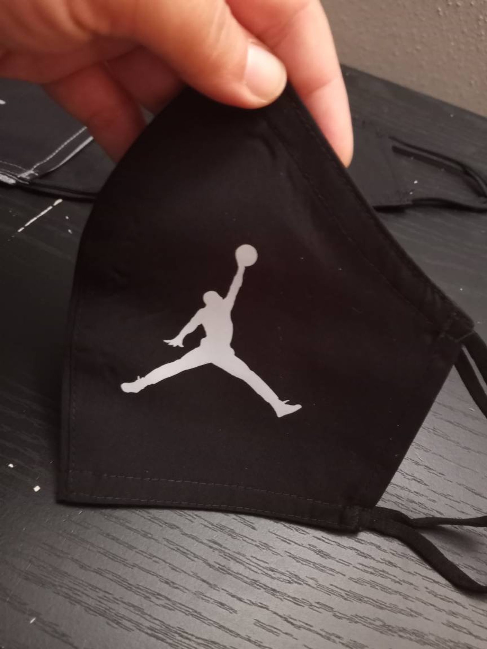 Jordan inspired face mask Etsy
