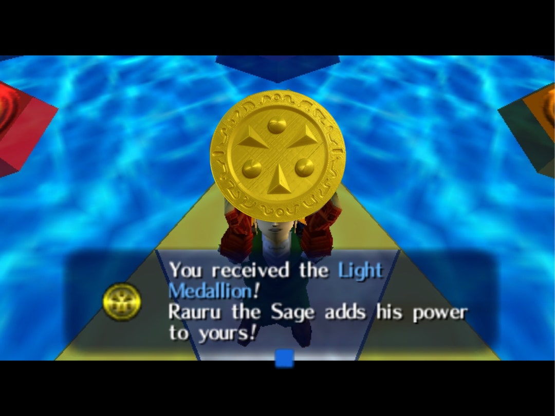 Ocarina of Time Sage Medallions Etsy