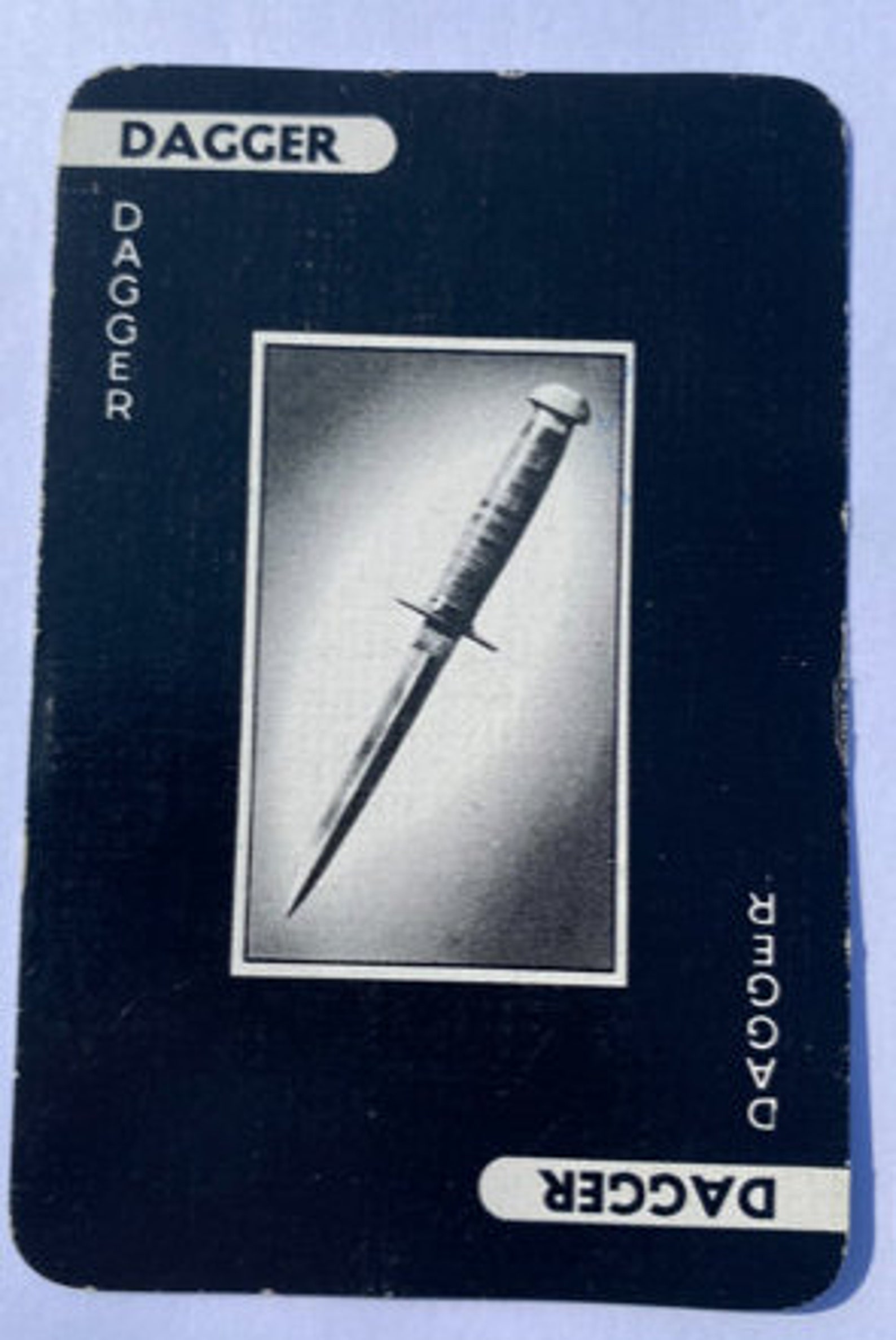 Cluedo 1980's Weapon Cards Full Set Etsy