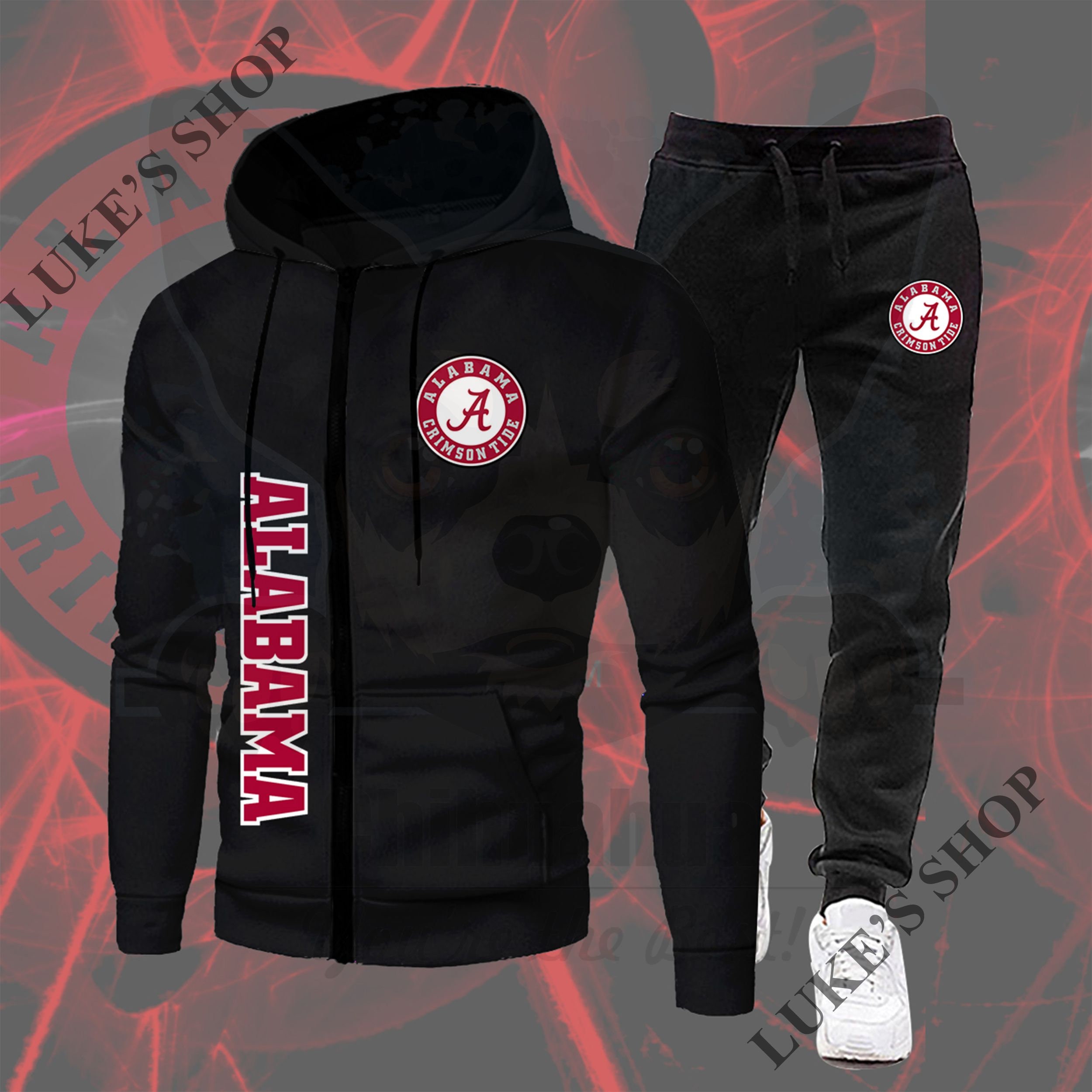 Alabama Crimson Tide Men's Tracksuit Sport Women's Set Etsy