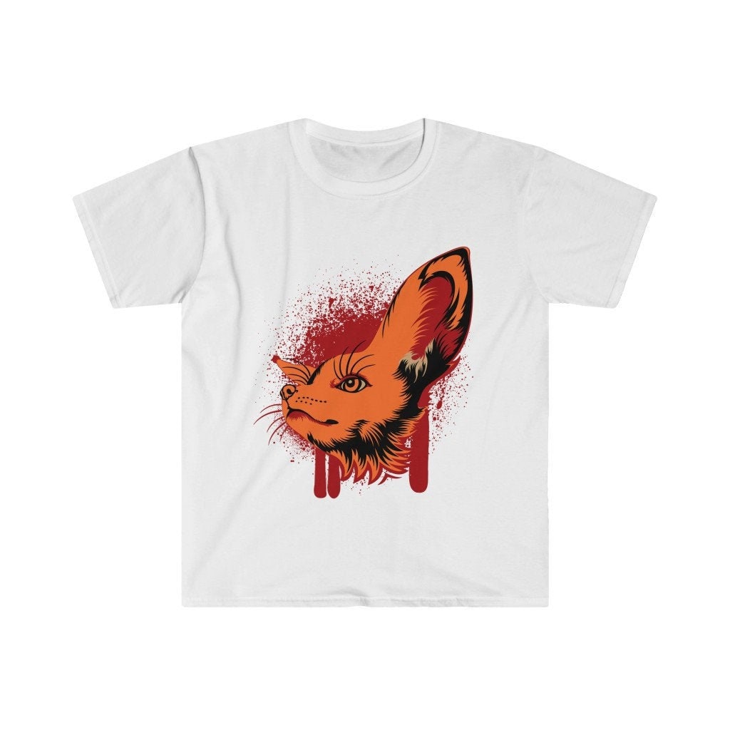 Fox Shirt Graphic Tee Graphic Fox Shirt | Etsy