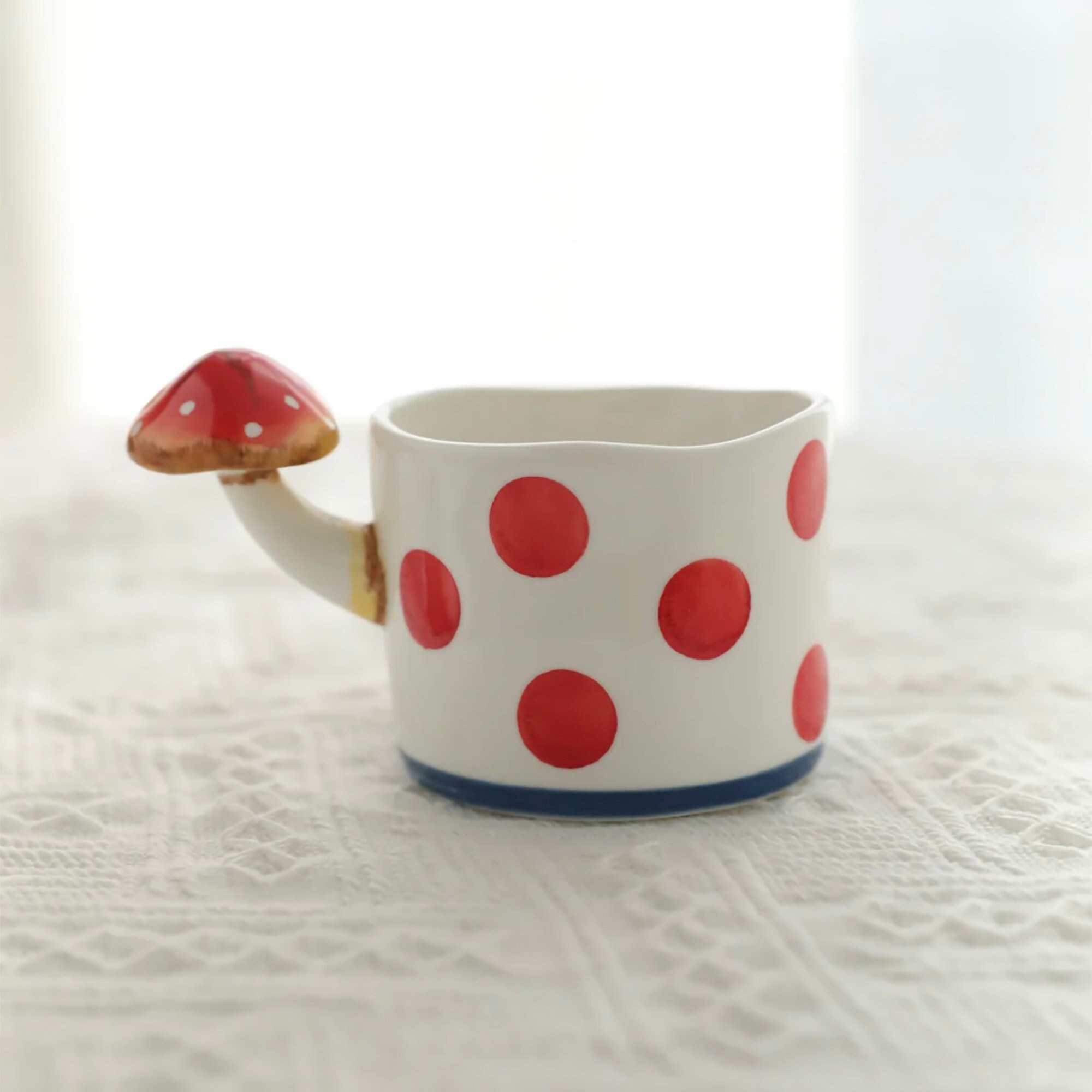 Kawaii Tea Set for Adult Mushroom Cute Tea Set for Little Etsy UK
