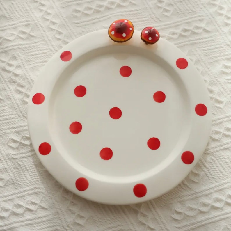 Kawaii Tea Set for Adult Mushroom Cute Tea Set for Little Etsy