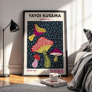 Yayoi Kusama A2 - Etsy Australia