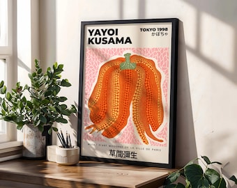 草間彌生かぼちゃポスター | 草間彌生かぼちゃポスター | 装飾ポスター