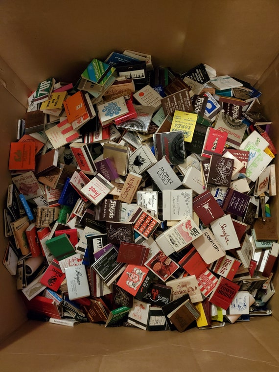 Vintage Match Books Etsy