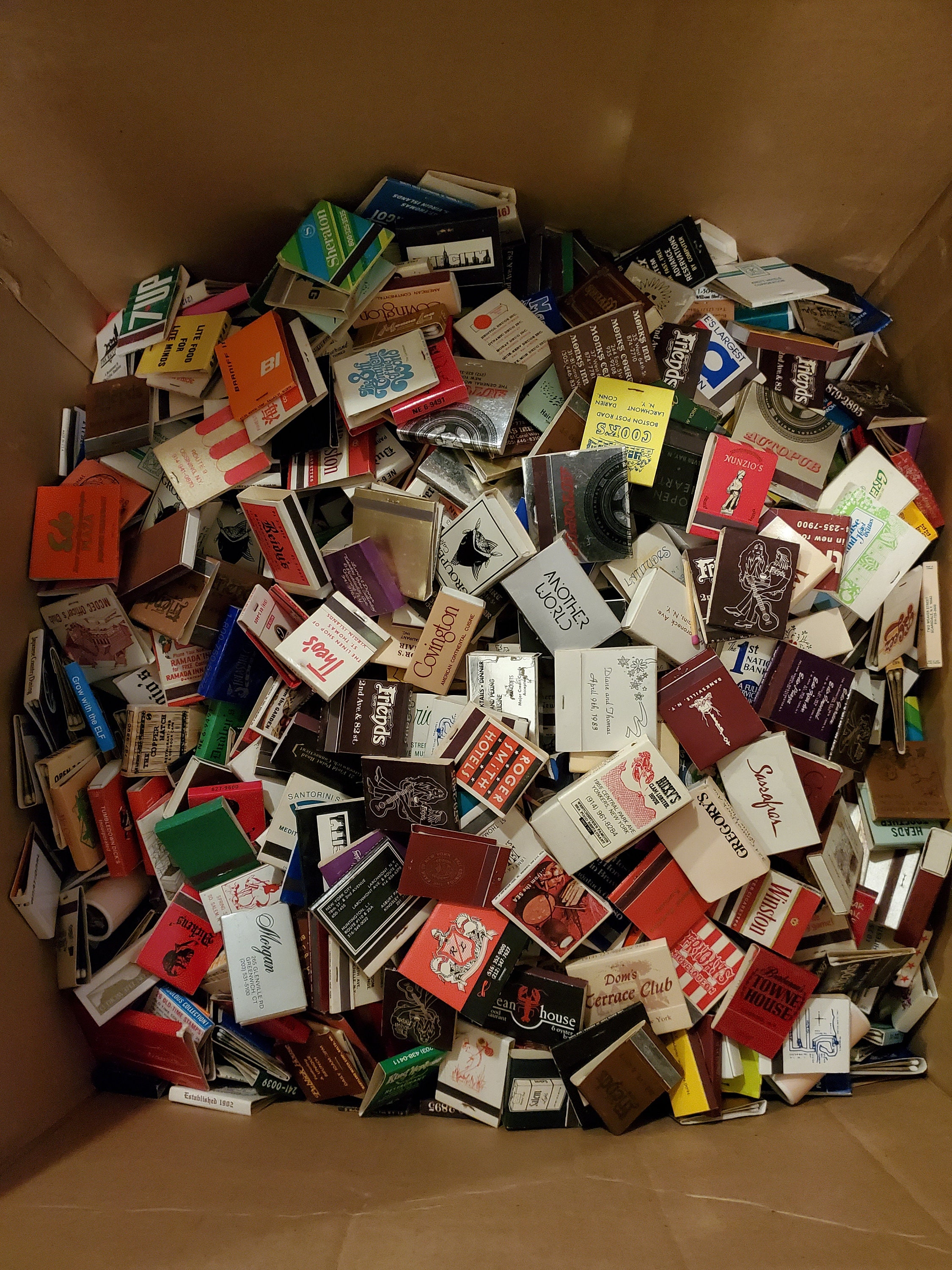 Vintage Match Books Etsy