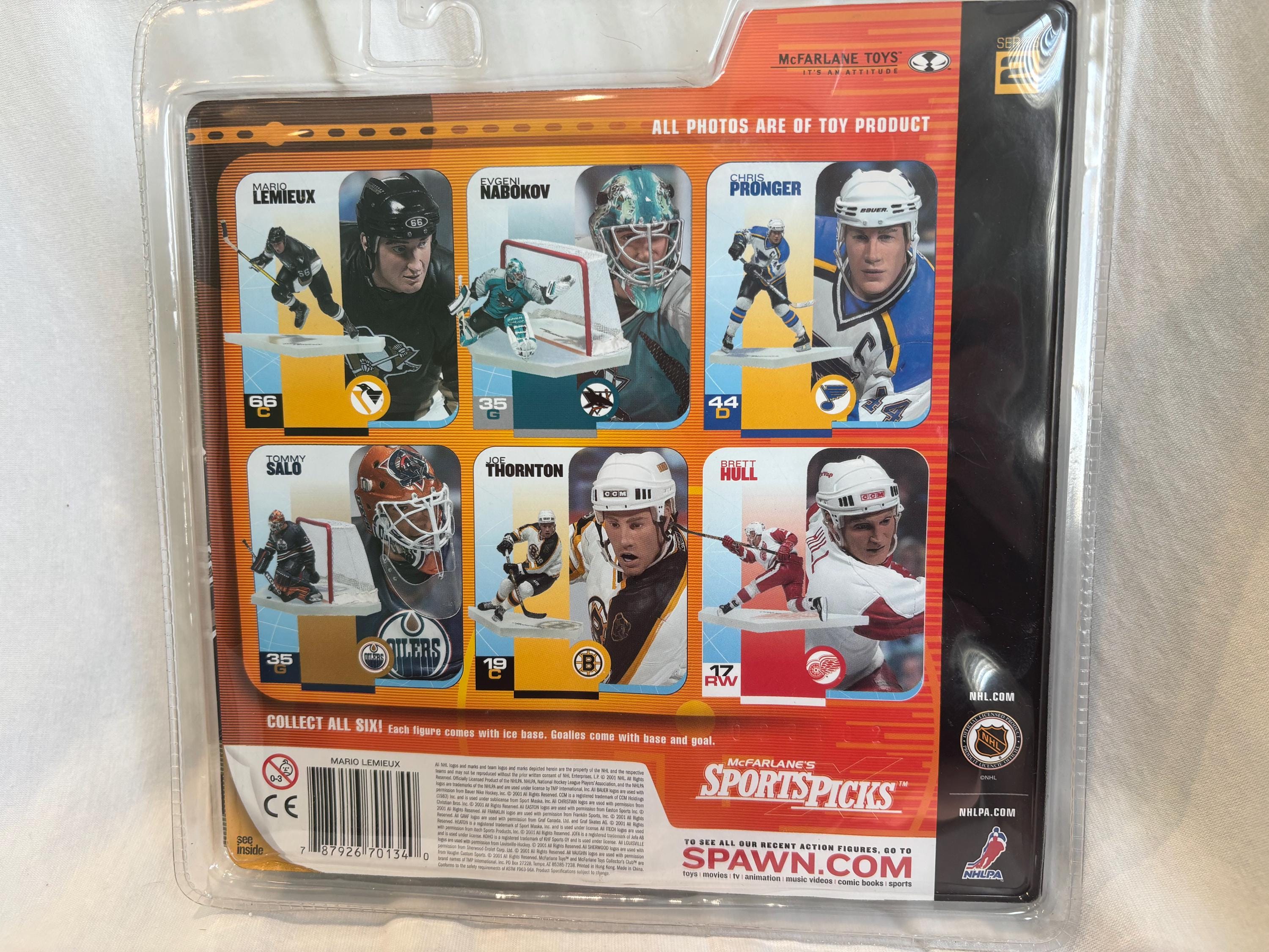 マクファーレン　Mcfarlane　NHL　マリオ・ルミュー　ペンギンズ マクファーレン・トイズ NHL スポーツピックス シリーズ2 アクション
