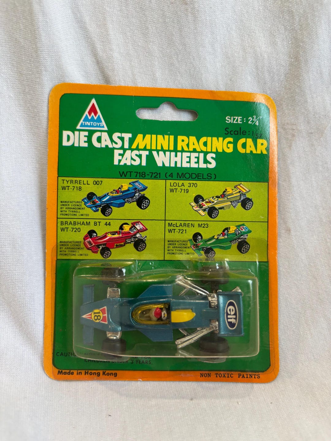 Die Cast Mini Racing Car Fast Wheels Tyrell 007 - Etsy