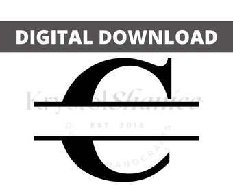 Download Monogram C Svg Etsy