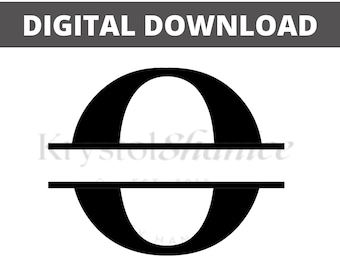 Monogram Letter O - Etsy