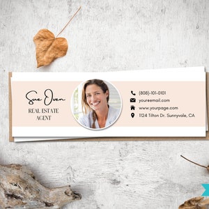 Email Signature | Gmail Signature | Real Estate Email | Email Canva Template | Digital Signature | Custom Signature