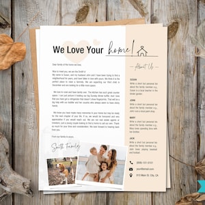 Carta del comprador Canva l Carta del comprador al vendedor l Carta del comprador l Carta de oferta al vendedor l Carta de oferta del comprador l Carta de We Love Your Home