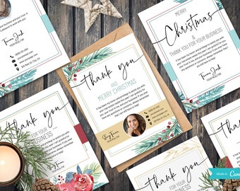 Makelaar kerstkaartbundel | Vastgoedmarketing | Makelaarsmarketing | Makelaar Bedankt | Vrolijke kerstkaart | Makelaar Kerstmis