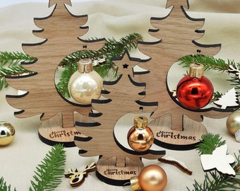 Weihnachtsbaum aus Holz | Weihnachtsdekoration | Weihnachtsbaum | Adeventsdekoration aus Eichen Furnier