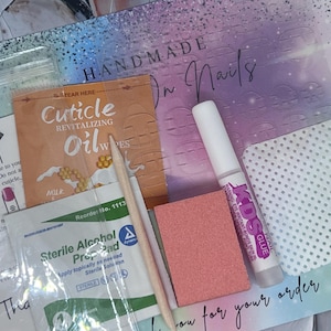 Nail kit for Press on Nail/ Kit for False Nails/ Kit for fake nails