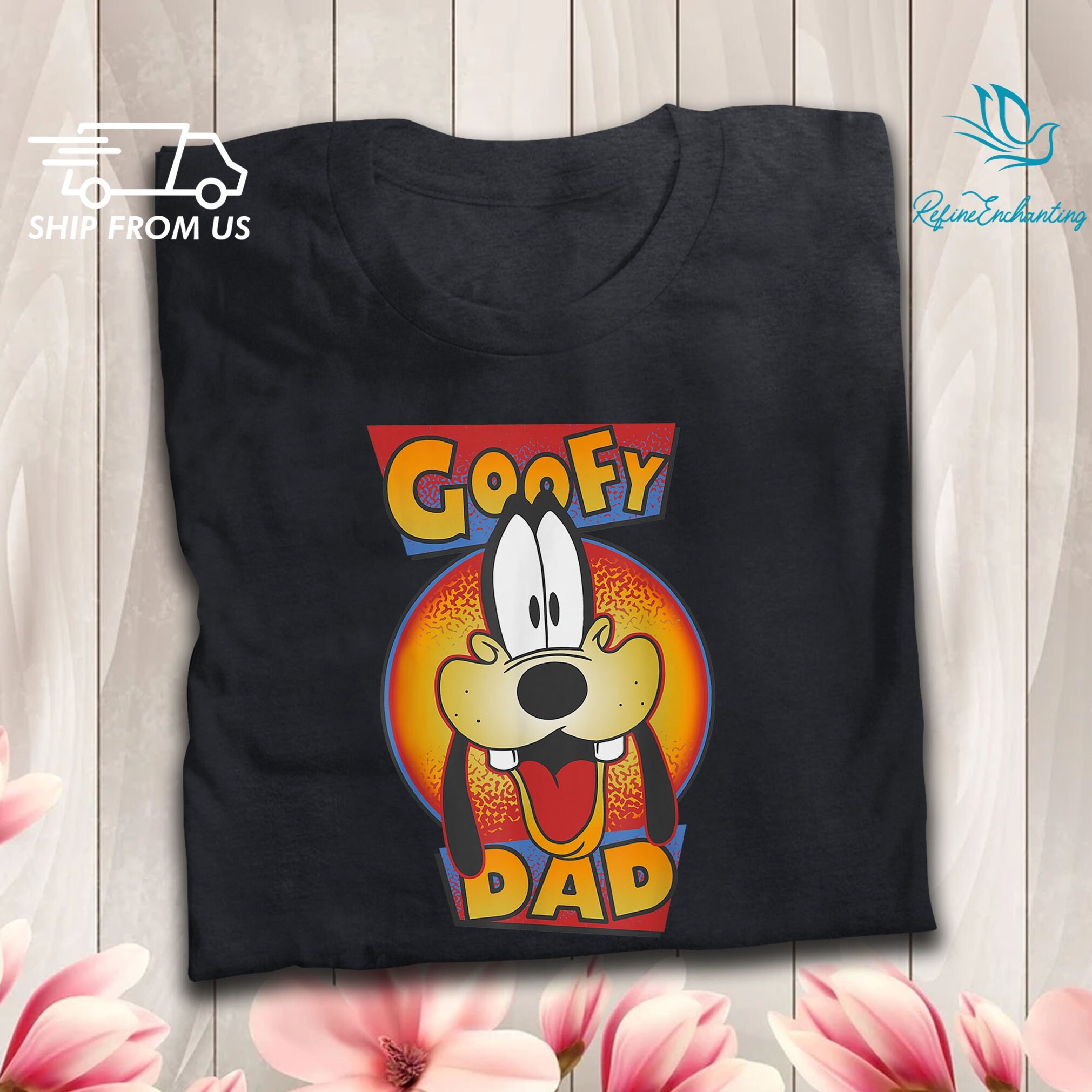 Disney A Goofy Movie Shirt Goofy Dad Big Face TShirt Father’s Day