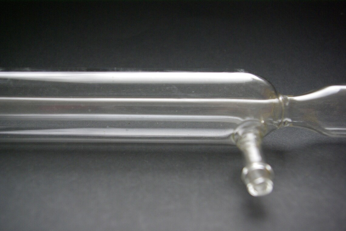 Vintage LabGlass Condenser Liebig Condenser Glass Tube Etsy