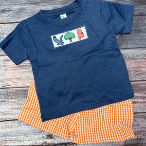 Toddler Boy Embroidered T-Shirt ONLY