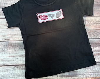 Embroidered Tee ONLY  Black or White