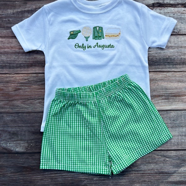 Baby/Toddler Boy Golf Shorts Set