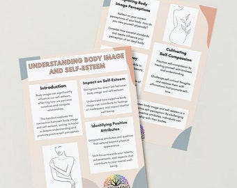 3 Printable Therapy Handouts on Body Image