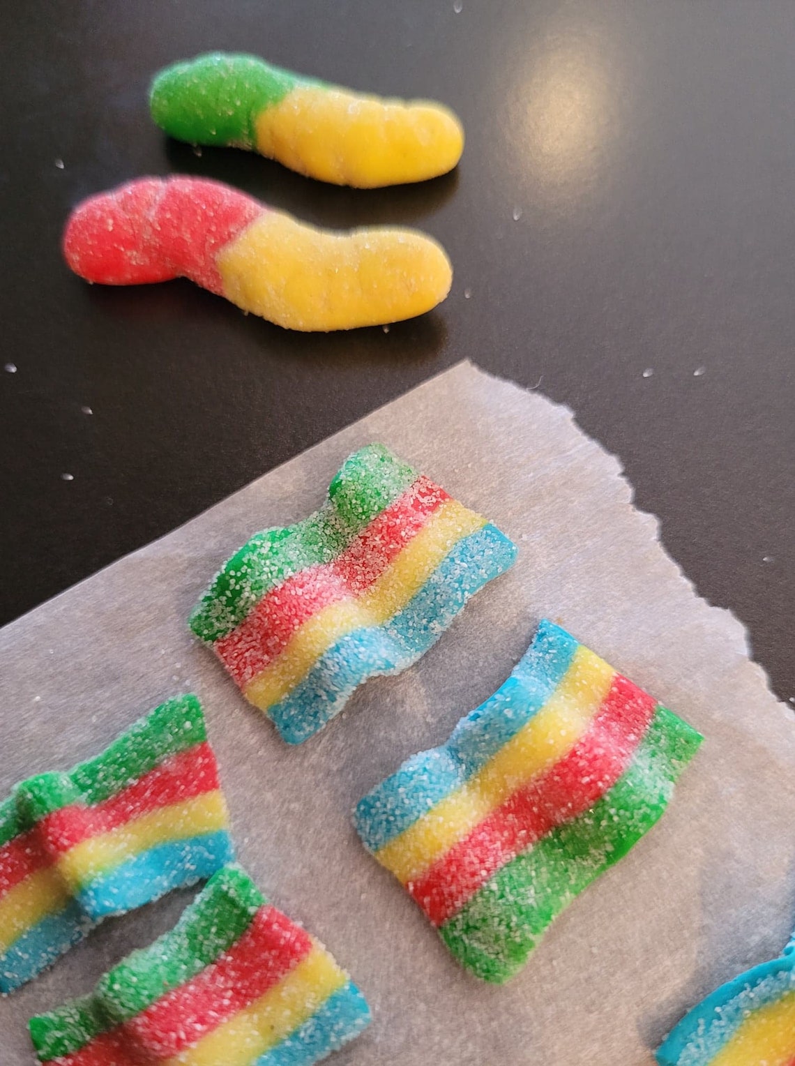 Sour Belt Candy Earrings Food Jewelry Earring Candy Charm Etsy