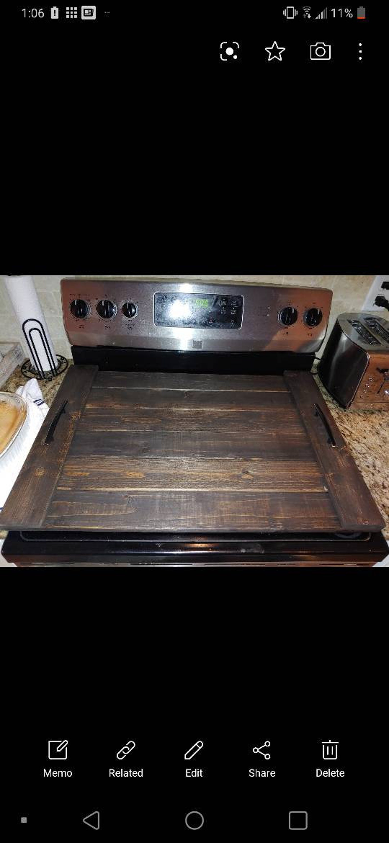 Noodle Board for Coving Stove Top. Etsy