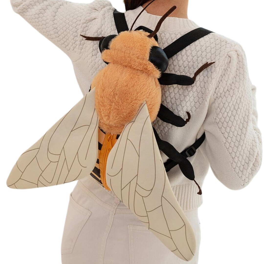 Kids Insect Bugs Bees Cicada Ladybird Spider Pill Bug Plush Backpack ...