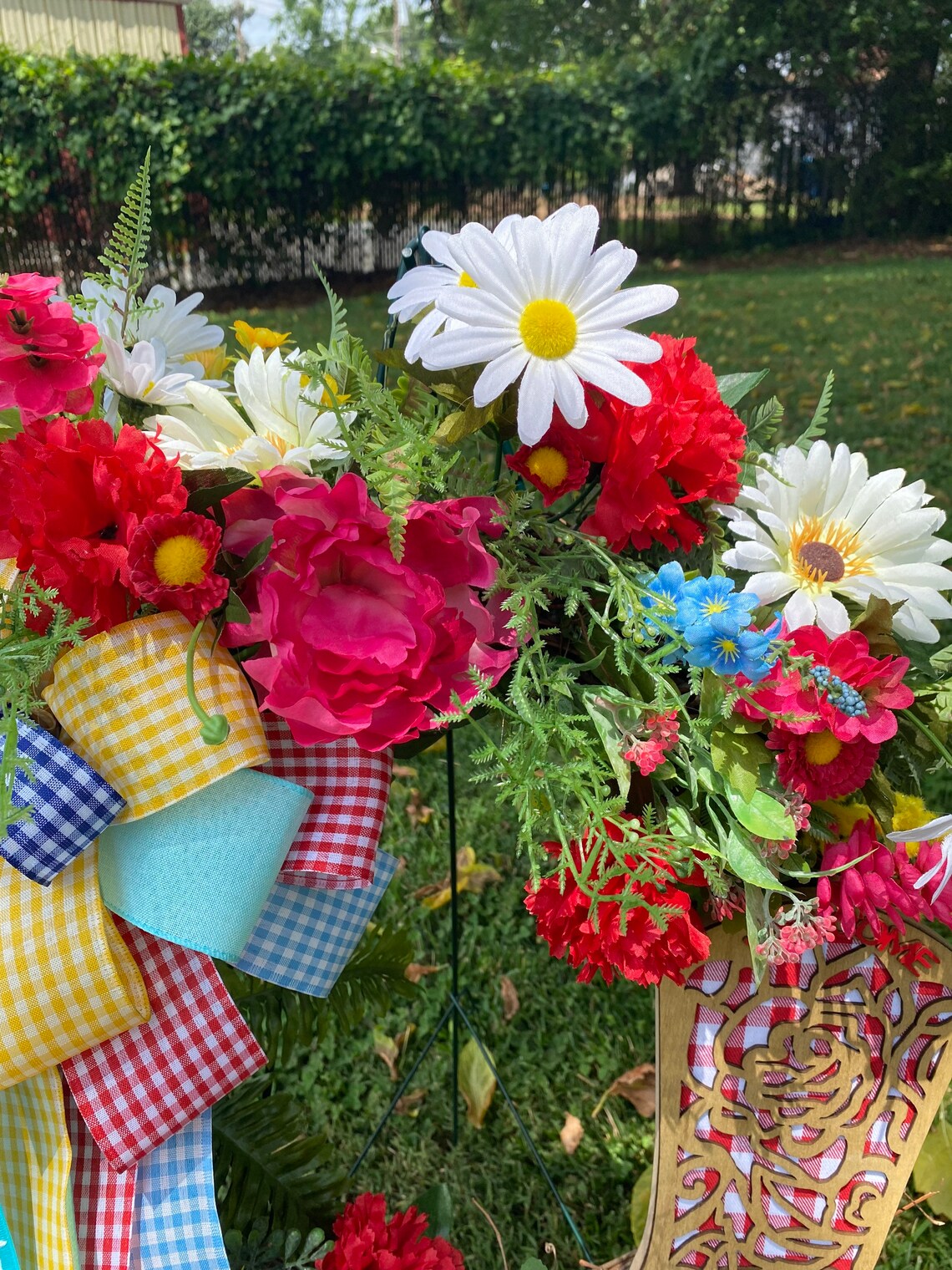 Pioneer Woman Inspired Grapevine Wreath Grapevine Wreath Etsy